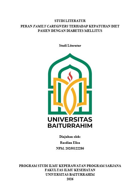 Peran Family Caregivers Terhadap Kepatuhan Diet Pasien Dengan Diabetes Mellitus
