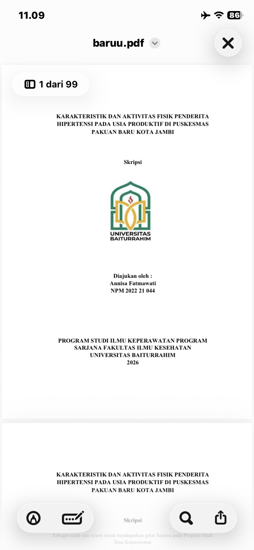 Karakteristik dan Aktivitas Fisik Penderita Hipertensi pada Usia Produktif di Puskesmas Pakuan Baru Kota Jambi