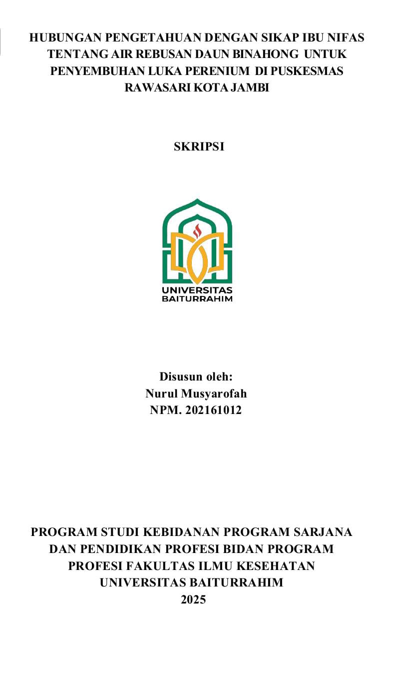 HUBUNGAN PENGETAHUAN DENGAN SIKAP IBU HAMIL TRIMESTER II TENTANG YOPHYTTA EXERCISE SEBAGAI UPAYA PENURUNAN HIPERTENSI DALAM KEHAMILAN DI PUSKESMAS RAWASARI  KOTA JAMBI